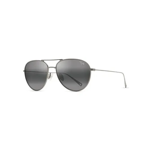 Maui Jim - Kính Mát Unisex Maui Jim 885 17 Màu Xám Bạc - Vua Hàng Hiệu