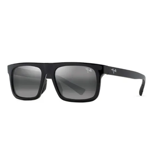Maui Jim - Kính Mát Unisex Maui Jim Sunglasses 616 02 Màu Xám/Đen - Vua Hàng Hiệu
