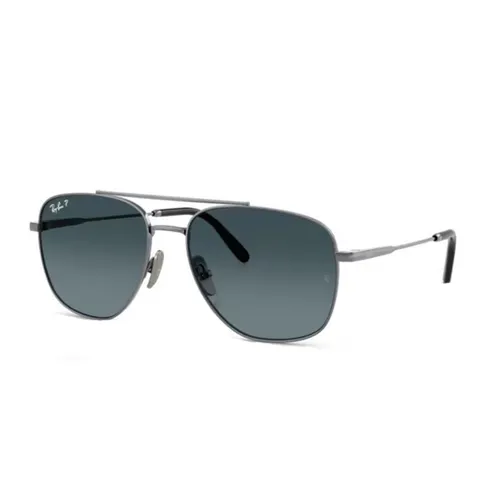 Kính Mát Unisex Rayban 0RB8097 165/S359 Màu Xanh/Ghi