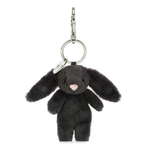 Jellycat - Móc Khóa Jellycat Bashful Bunny Inky Bag Charm Màu Đen - Vua Hàng Hiệu