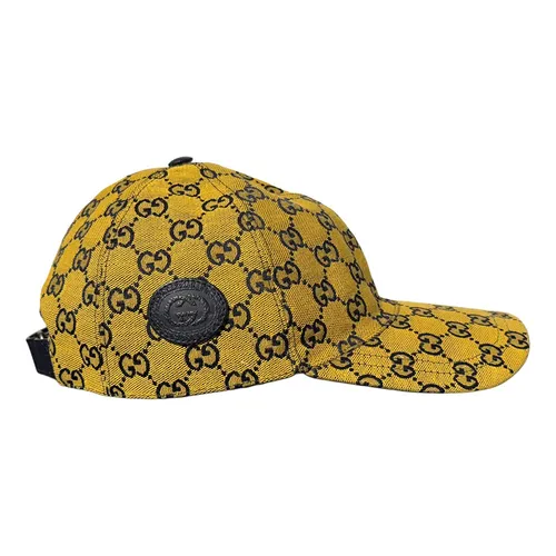 Mũ nón Gucci - Mũ Gucci GG Gorra Multicolor Amarilla Original Único Màu Vàng Họa Tiết Size S - Vua Hàng Hiệu