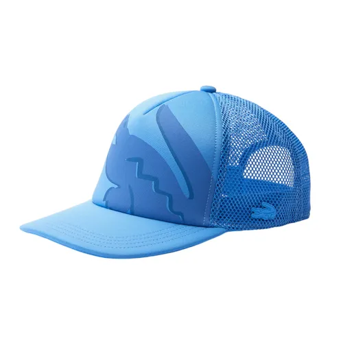 Mũ Lacoste Unisex Crocodile Print Neoprene And Mesh Cap RK2122 L99 Màu Xanh Blue