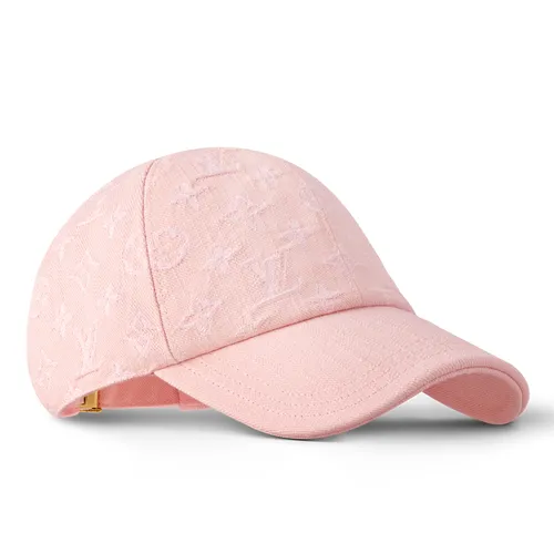 Louis Vuitton - Mũ Louis Vuitton LV M7944M Denim Cap Màu Hồng Size S - Vua Hàng Hiệu