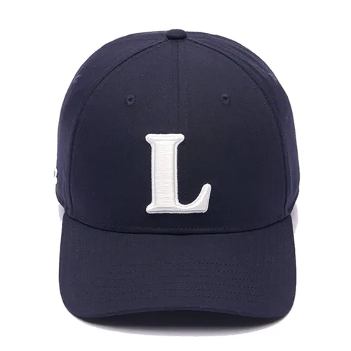 Mũ Unisex Lacoste 3D Embroidered Baseball Cap RK0342 HDE Màu Xanh Navy Size M