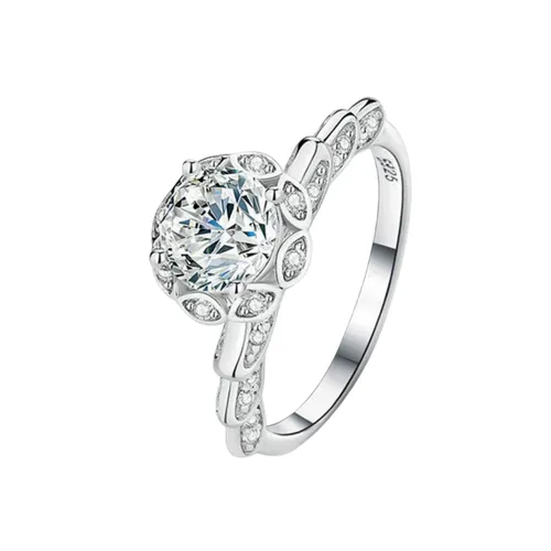 Trang sức - Nhẫn Nữ Kya Jewel Ethereal Bud KR2 Màu Bạc - Vua Hàng Hiệu