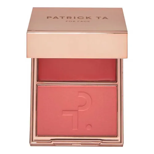 Phấn Má Hồng Patrick Ta 2in1 Double-Take Cream And Power Blush Duo Tone She's That Girl
