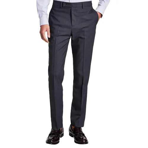 Thời trang Calvin Klein - Quần Dài Nam Calvin Klein CK Men's Slim Fit Dress Pant Màu Xám Size 30 - Vua Hàng Hiệu