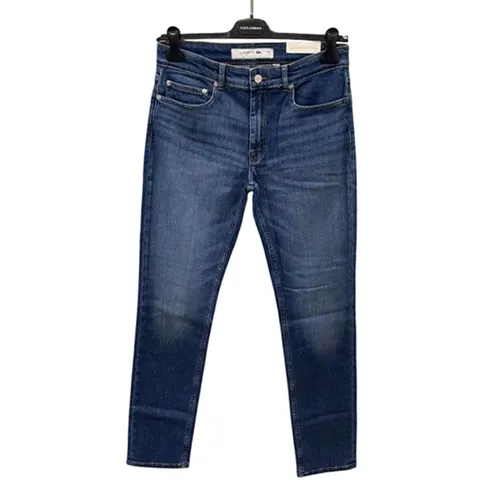 Thời trang - Quần Jean Nam Lacoste Slim Blue Màu Xanh Size 30 - Vua Hàng Hiệu