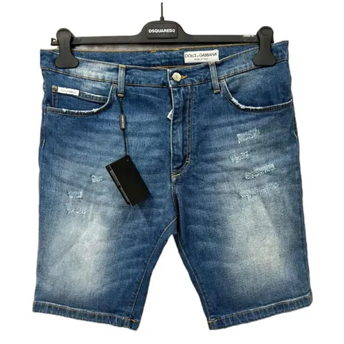 Quần Short Nam Dolce & Gabbana D&G GY4JED G8IU31 Màu Xanh Size 46 - Thời trang - Vua Hàng Hiệu