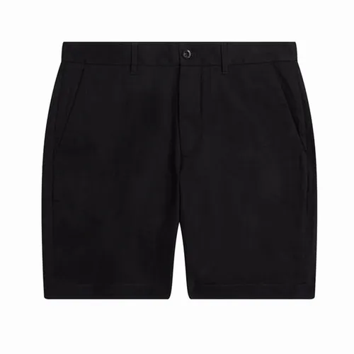 Thời trang Fred Perry - Quần Short Nam Fred Perry Men’s Classic Logo Black Màu Đen Size 30 - Vua Hàng Hiệu