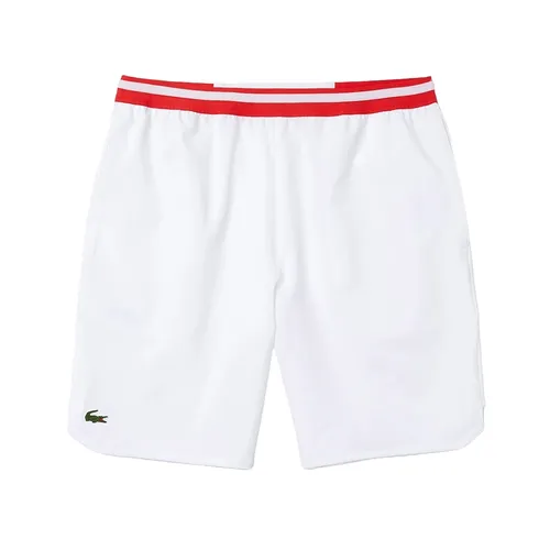 Lacoste - Quần Short Nam Lacoste Sport Novak Djokovic Stretch Taffeta GH4001 5ML Màu Trắng Size 4 - Vua Hàng Hiệu