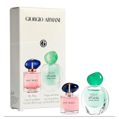 Giorgio Armani - Set Nước Hoa Nữ Giorgio Armani Acqua Di Gioia EDP 5ml + My Way EDP 7ml - Vua Hàng Hiệu
