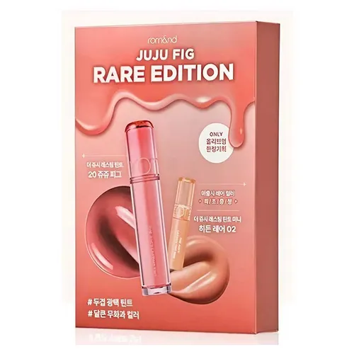 Son Môi - Set Son Kem Romand The Juicy Lasting Tint Rare Edition 20 Juju Fig + 02 Hidden Rare 2 Món - Vua Hàng Hiệu
