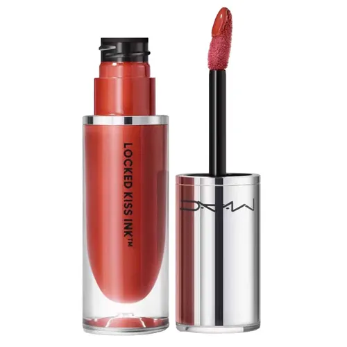 M-A-C - Son Kem MAC Locked Kiss 24HR Ink Lipcolour 69 Sophistry Màu Đỏ Nâu - Vua Hàng Hiệu