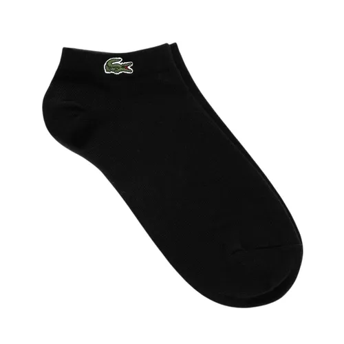Thời trang Tất - Tất Nam Lacoste Men's Basic Solid Ankle Socks RA004E-53G 031 Màu Đen - Vua Hàng Hiệu