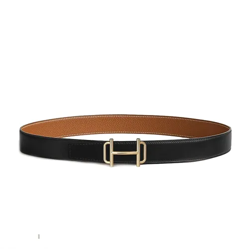 Thắt lưng - Thắt Lưng Nam Hermès Royal Belt Buckle & Reversible Leather Strap 32mm Màu Nâu Đen Size 85 - Vua Hàng Hiệu