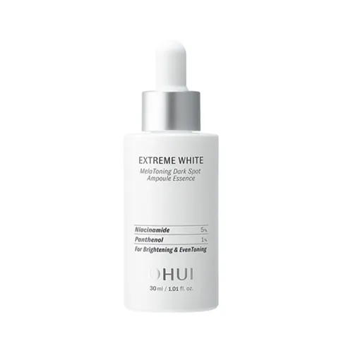 Mỹ phẩm Hàn Quốc - Tinh Chất Hỗ Trợ Dưỡng Sáng Da Ohui Extreme White Melatoning Ampoule 30ml - Vua Hàng Hiệu
