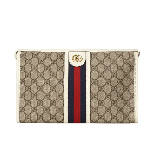 Túi Cầm Tay Gucci GG Ophidia Toiletry Case Màu Be - Túi xách - Vua Hàng Hiệu