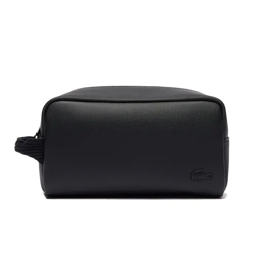 Túi xách Lacoste Túi cầm tay - Túi Cầm Tay Nam Lacoste Men's Classic Canvas Toiletry Bag NH4426HC 000 Màu Đen - Vua Hàng Hiệu
