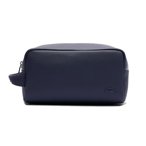 Túi Cầm Tay Nam Lacoste Men's Classic Canvas Toiletry Bag NH4426HC Màu Xanh Navy