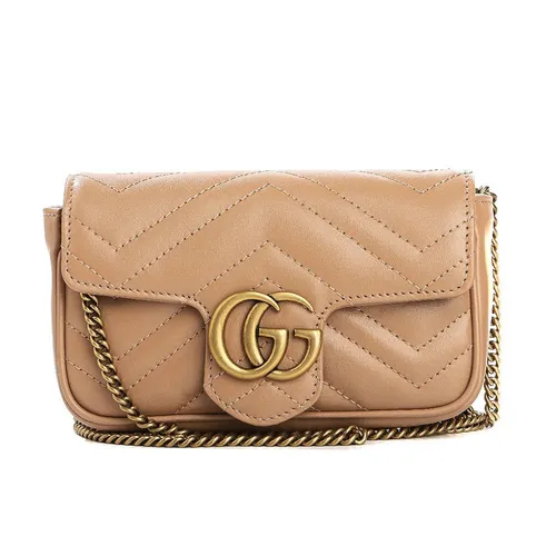 Túi xách Gucci - Túi Đeo Chéo Gucci GG Crossbody Bag 826158 AAET8 2754 Màu Be Đậm - Vua Hàng Hiệu