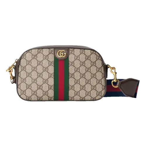 Túi xách Gucci - Túi Đeo Chéo Gucci Ophidia GG Small Shoulder Bag Ebony 752591-FACFW-8920 Màu Be Nâu - Vua Hàng Hiệu
