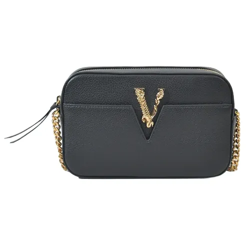 Túi xách Versace Nữ - Túi Đeo Chéo Nữ Versace Crossbody Bag 1005969 Màu Đen - Vua Hàng Hiệu