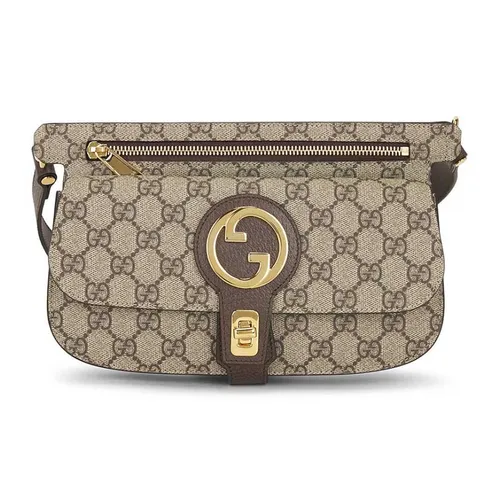 Túi xách Gucci - Túi Đeo Hông Nữ Gucci Blondie Belt Bag Crossbody Bag Màu Be - Vua Hàng Hiệu