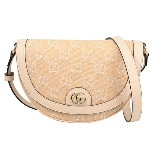 Túi xách Be - Túi Đeo Vai Nữ Gucci Ophidia Full Version GG Jacquard Canvas Shoulder Bag Màu Be - Vua Hàng Hiệu