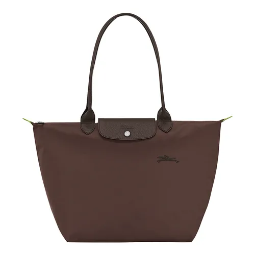 Túi xách - Túi Tote Nữ Longchamp Le Pliage Green L Tote Bag L1899919002 Mocha Màu Nâu Đậm - Vua Hàng Hiệu