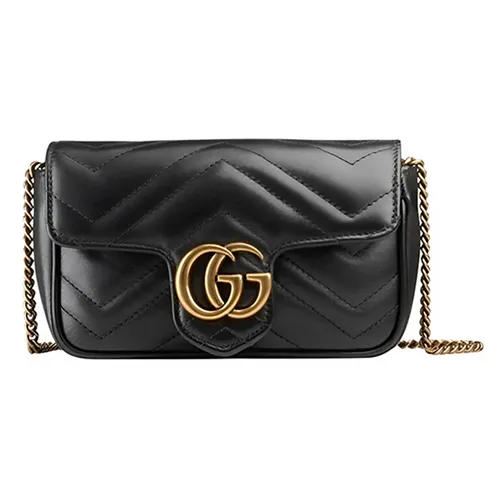 Gucci - Túi Xách Tay Nữ Gucci Bag 07 Handle Bag ‎476433 DTDCT 1000 Màu Đen - Vua Hàng Hiệu