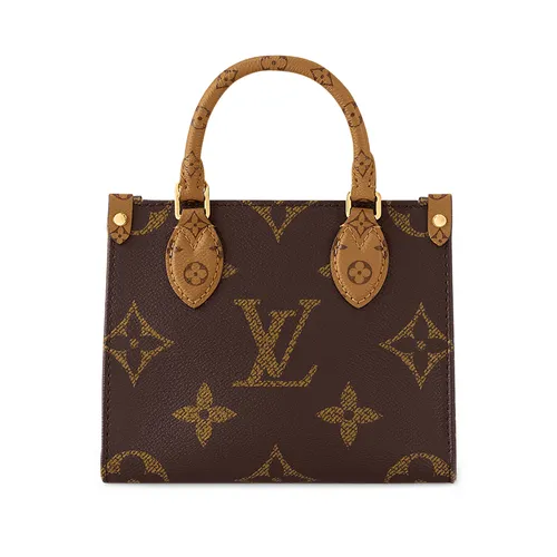 Louis Vuitton - Túi Xách Tay Nữ Louis Vuitton LV On The Go BB Bag M46839 Màu Nâu - Vua Hàng Hiệu