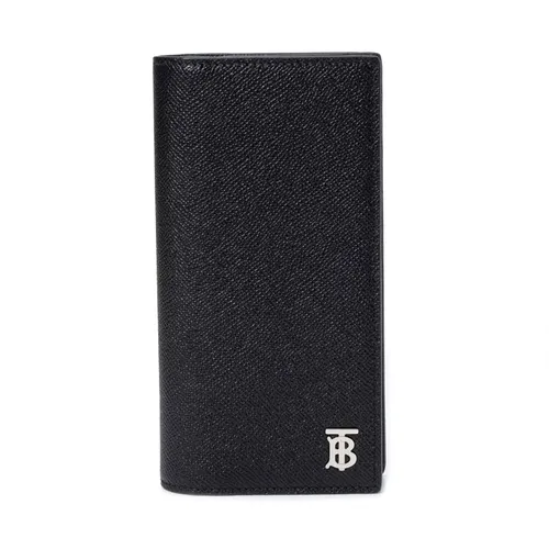 Ví Burberry TB Continental Monogram Long Wallet 8062692 Màu Đen - Túi xách - Vua Hàng Hiệu