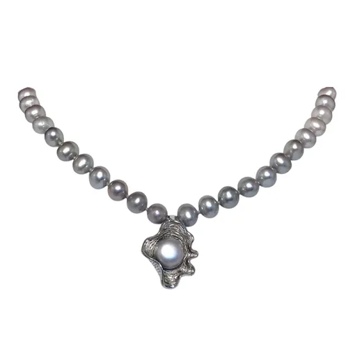 Vòng Cổ Nữ Minh Hà Pearl Jewelry Chuỗi Ngọc Trai Màu Xám Khói - Trang sức - Vua Hàng Hiệu