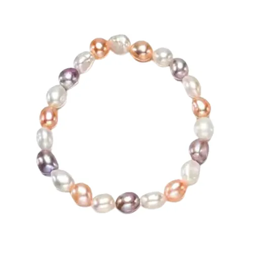 Trang sức Vòng đeo tay - Vòng Đeo Tay Nữ Kya Jewel Multicolor Pearl JSB7 Phối Màu - Vua Hàng Hiệu
