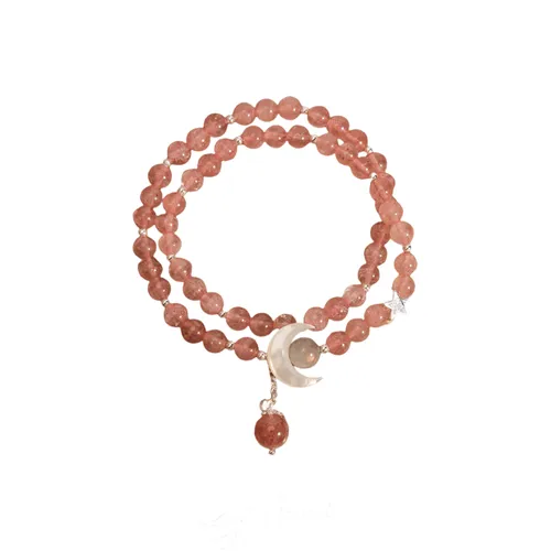 Trang sức Vòng đeo tay - Vòng Đeo Tay Nữ Kya Jewel Starlight Harmony NAB17 Màu Đỏ - Vua Hàng Hiệu