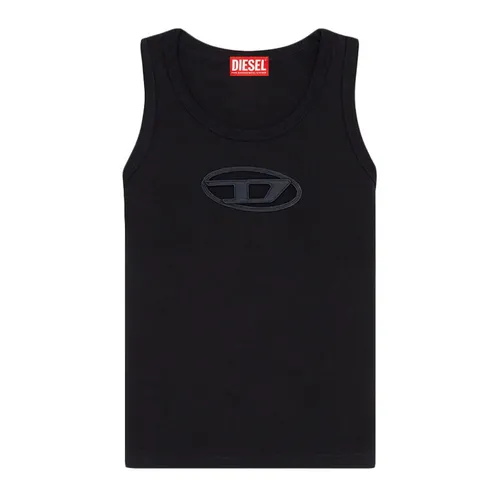 Thời trang Diesel - Áo Ba Lỗ Nữ Diesel Tank Top A15703 0AFAA 9XXA Màu Đen Size S - Vua Hàng Hiệu