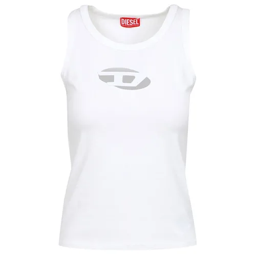 Thời trang Diesel - Áo Ba Lỗ Nữ Diesel Top T-Anky White A15703 0AFAA 100 Màu Trắng Size S - Vua Hàng Hiệu