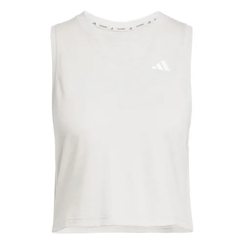 Thời trang - Áo Ba Lỗ Tập Luyện Adidas Train Essentials Boxy Workout Tank Top JC9557 Màu Be Size S - Vua Hàng Hiệu