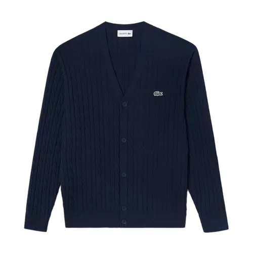 Áo Cardigan Nam Lacoste Men's AH122E-54G 166 Màu Xanh Navy Size S - Thời trang - Vua Hàng Hiệu