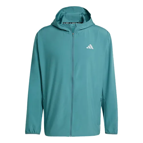 Adidas - Áo Khoác Nam Adidas Run It Jacket JM5742 Preloved Teal Màu Xanh Size XL - Vua Hàng Hiệu