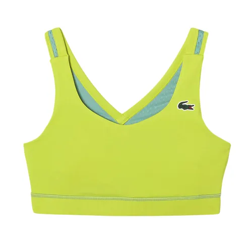 Thời trang Lacoste - Áo Ngực Thể Thao Lacoste Sport Ultra-dry Recycled Polyester Sports Bra IF4912 53G YIZ Màu Xanh Lá Size XS - Vua Hàng Hiệu