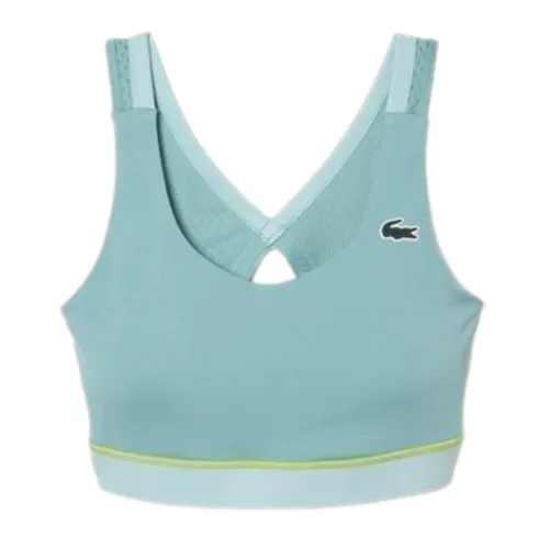 Áo Ngực Thể Thao Nữ Lacoste Women's Color Point Active Bra Top IF4912 53G CR5 Màu Xanh Lục Size S - Thời trang - Vua Hàng Hiệu