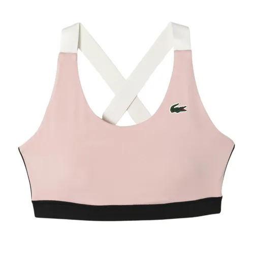 Áo Ngực Thể Thao Nữ Lacoste Women's Solid Bra Top IF4923 53G YIM Màu Hồng Trắng Size S - Thời trang - Vua Hàng Hiệu