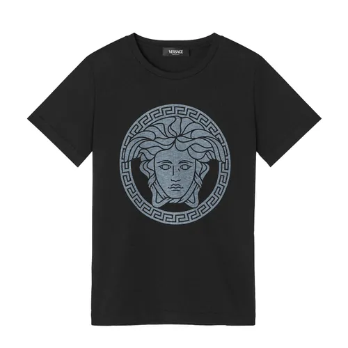 Áo Phông Trẻ Em Versace Medusa Kids T-Shirt 1018342 1A12978 2B200 Màu Đen Size 14Y - Thời trang - Vua Hàng Hiệu