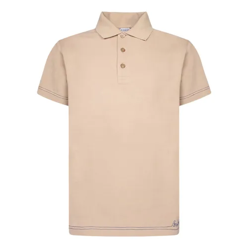 Thời trang - Áo Polo Nam Burberry Logo Embroidered In Beige 8090489 Màu Be Size XS - Vua Hàng Hiệu