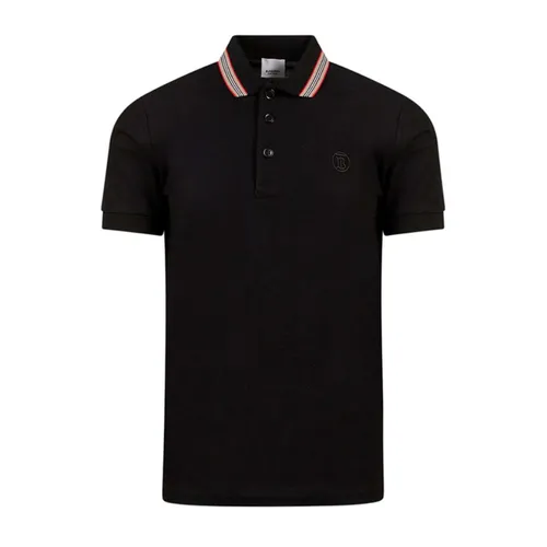 Thời trang Burberry Áo Polo - Áo Polo Burberry Pierson Shirt 8056222 Màu Đen Size XS - Vua Hàng Hiệu