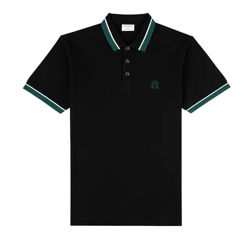 Áo Polo Nam Giovanni GPL0185-1 Màu Đen Size S
