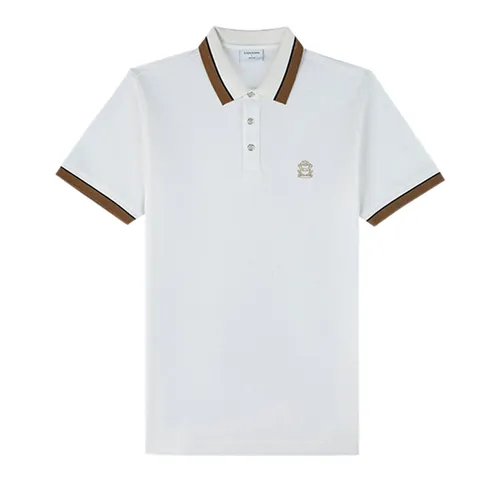 Áo Polo Nam Giovanni GPL0185-1 Màu Trắng Size S