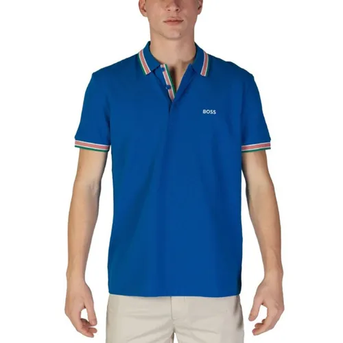 Thời trang - Áo Polo Nam Hugo Boss 50469055PADDY 963 Màu Xanh Dương Size S - Vua Hàng Hiệu